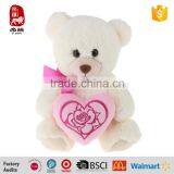 Plush Stuffed Plush Soft Valentines Teddy Bear With Heart China Yangzhou Manufacture Customize Wholesale thumbnail-5