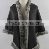 New Style Oversize Lady Winter Cashmere Cape