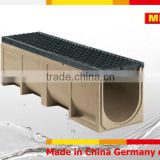 Concrete resin drainage trench