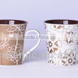 Newly High-grade color glazed new bone china mug