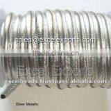 ONE SIDE STITCHED BLACK LAMBSKIN LEATHER 6mm