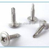 Hex Washer Head Self Drilling Screw With Wing and Bond Washer