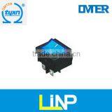 MR-4-210-C5L-BU 4 Pin Rocker Switch thumbnail-1