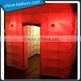 Charming&hot Sale Cube Inflatable Tent /photo Booth With Led Tent/ Inflatable Trade Tent Booths for Display thumbnail-2