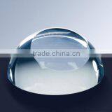 Clear Glass Dome Paperweight thumbnail-1