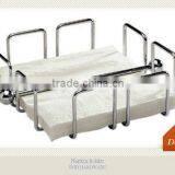 Metal Chrome Square Napkin Holder thumbnail-1