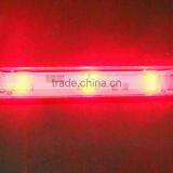 3pcs 5050 SMD LED Module,with Metal Case,RED Color,DC12V,20pcs a String;75mm*12mm