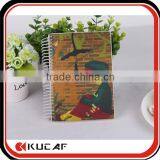 Design Your Own Fancy School and Office Supplies Cheap Spiral Blank Books thumbnail-1