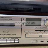 Rain Lane 6-in-1 Electric Turntable Fm Radio Cassette Record Player thumbnail-3