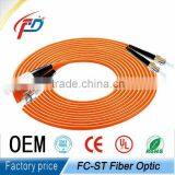 FC-ST Duplex Multymode Fiber Optic Patch Cable Connector