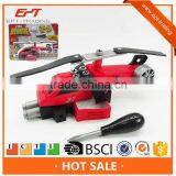 Plastic Intelligent Diy Toy Self-assemble Helicopter for Kids