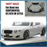 Bumper Body Kit For Bent-ley CONTINENTAL GT/GTC W-STYLE Full set ASI Body Kit