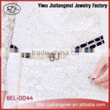 Wholesale Fashion Flower Buckle Belly Chain Gold Metal Waist Belts Chain