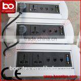 CE Approve Push Switch Tabletop Rotating Socket for Conference Table Socket thumbnail-4