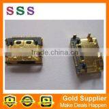 Wholesale Price Gold Mini 19pin HDMI Female Connector 180 Degree 4F