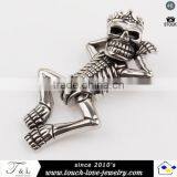 2015 Cant Miss Unique Touch Love Design Smart Skull Pendant thumbnail-1