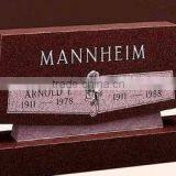 Hot Sale Granite Bundela Red Tombstone