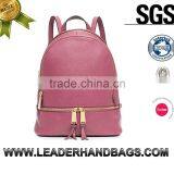 2015 Wholesale Girl Leather Handbag Backpack