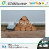 20' X 40' 6oz Heavy Duty Premium Silver Hay Tarp - 12 Mil Thickness