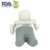 Silicone Mr and Mrs Tea Infuser - Loose Leaf Herbal Tea Strainer for a Mug or Cup thumbnail-1