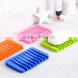 Eco-friendly Bathroom Ware Silicone Soap Dish Holder thumbnail-6