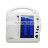 2016 High Quality Portable 12 Channel Touch Screen ECG Machine Electrocardiograph Price With ISO and CE Approved-Shelly thumbnail-2