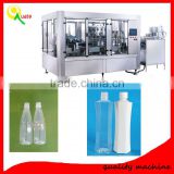 bottle washing, filling and caping machine