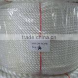 high strength 3 strands polyamide rope for sale