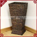 Natural Water Hyacinth Woven Indoor Display Used Umbrella Stand thumbnail-2