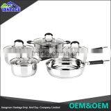 Best Price China Italian Mirror Polished Non-stick Induction Silicone Cooking Set