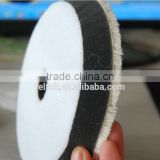 3 Inch Bevel Edge Wool foam pad Wax / Polish for Car