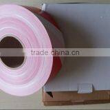 Non Adhesive Red and White Barrier Barricade Tape 1.5 MIL x 3"x 1000' Caution Tape thumbnail-1