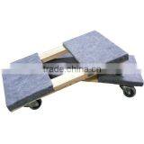 Carpeted Dollies With High-tech TPR Casters ,with the Size of 20"x 32" thumbnail-2