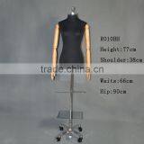 Fashion New Adjustalble Suit Upper Body Tailors Fiberglass Covered Draping Female Mannequins Dress Form For Sale thumbnail-1