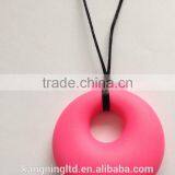 Silicone Baby Teething Necklace&Silicone Autism Chewing Sensory Pendant&Silicone Baby Chewing Necklaces thumbnail-6