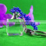 Lovely Crystal Cube Keychain Crystal Gift thumbnail-1