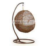 Hanging Baby Indoor Outdoor Patio Egg Shaped Swing Chair thumbnail-3