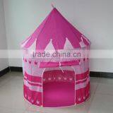 Hot Selling Lovely Girl Play Tent Pink Princess Castle Tent thumbnail-2