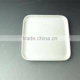 Wholesale White Ceramic Square Dinner Plate for Daily Use thumbnail-1