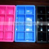 High Quality Food Grade 8 Cavity Jumbo 2" Silicone Large Ice Cube Tray thumbnail-4