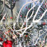Pine Tree Red Fruit Branch Winter Festival Decorationwith Snowy Effect thumbnail-2