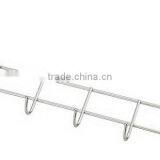 Chrome Plating Durable Over The Door 6 Hook Rack Organizer thumbnail-2