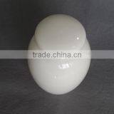 White Ceramic Pet Urn thumbnail-2