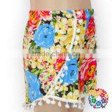 Hot Sale 2016 Summer Soft Cotton in Many Colors Children's Clothing Baby Girls Icing Ruffle Shorts With Pom Pom thumbnail-2