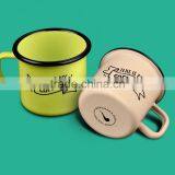 500ml FDA Enamel Mug High Quality Mug Drink Holder Popular Style thumbnail-2
