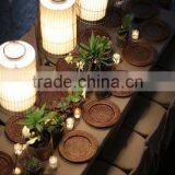 Rattan Charger Plates for Restaurant, Wedding thumbnail-6