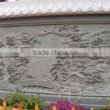 China Supplier Indoor Decoration Stone Carving Lotus Marble Relief Sculpture thumbnail-3