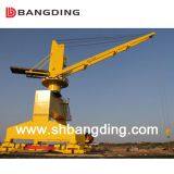 30T Electric Hydraulic Offshore Knuckle Telescopic Boom Deck Marine Crane thumbnail-2