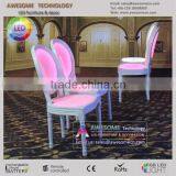 Pink Romantic Mood Louis Chair for Western Restaurant