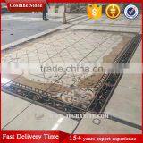 Jianfa Flower Design Water Jet Marble Tile Floor Medallions thumbnail-3